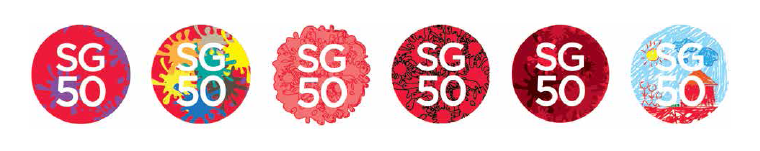 sg50 customised logo