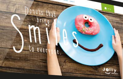 Ecommerce Web Design for Jolly Donuts Singapore
