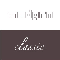 logo personality modern classic