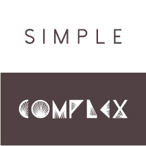 logo personality simple complex