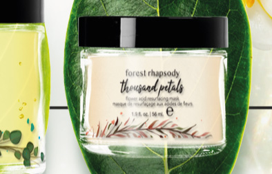 Skincare Product Label Design for Forest Rhapsody