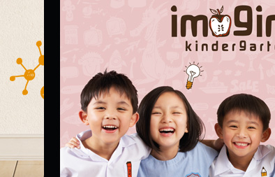 Single Page Website Design for Imagine Kindergarten