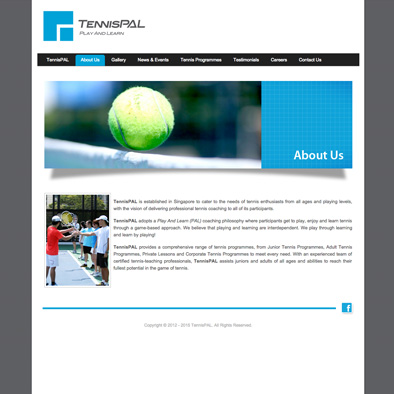 tennispal website about us