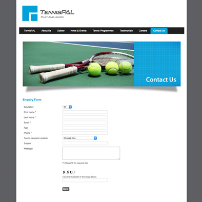 tennispal website contact us