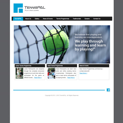 tennispal website home