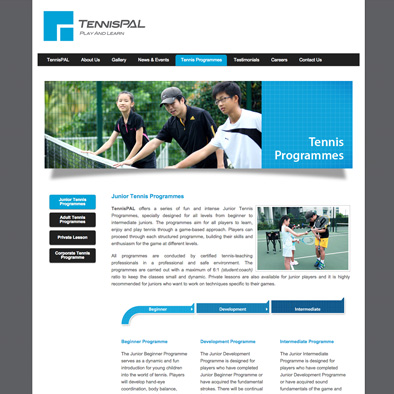 tennispal website tennis programmes