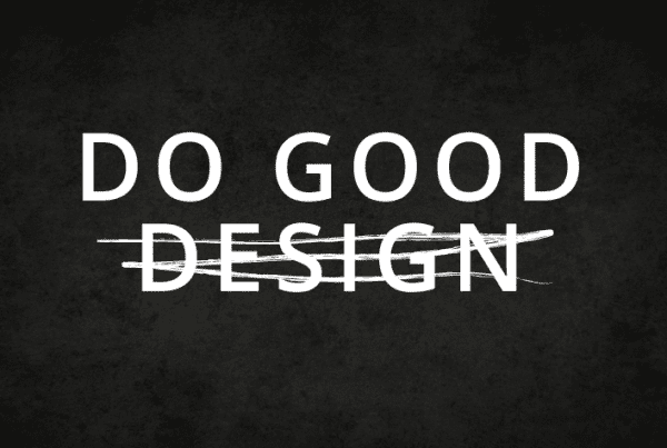 be a graphic designer who does good with good designs