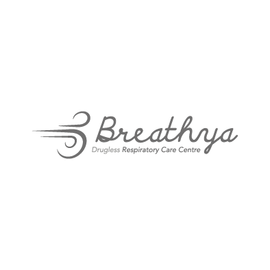 breathya logo air icon symbol alphabet letter b greyscale