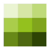 logo colour spring greens