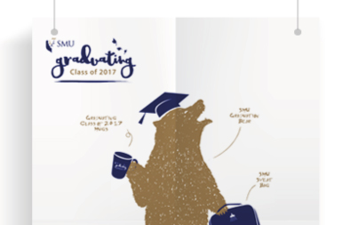 Graduating Class Publicity Posters for SMU Office of Advancement