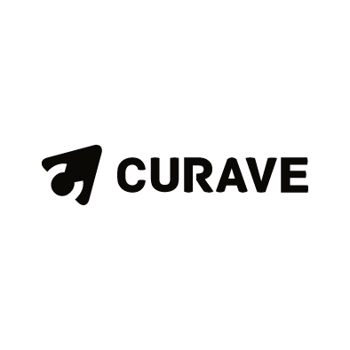 curave gaming platform logo arrow cursor c black