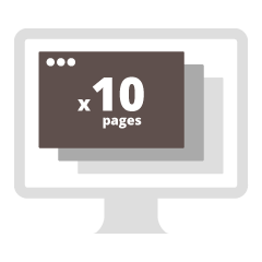 bespoke 10 page website design rates