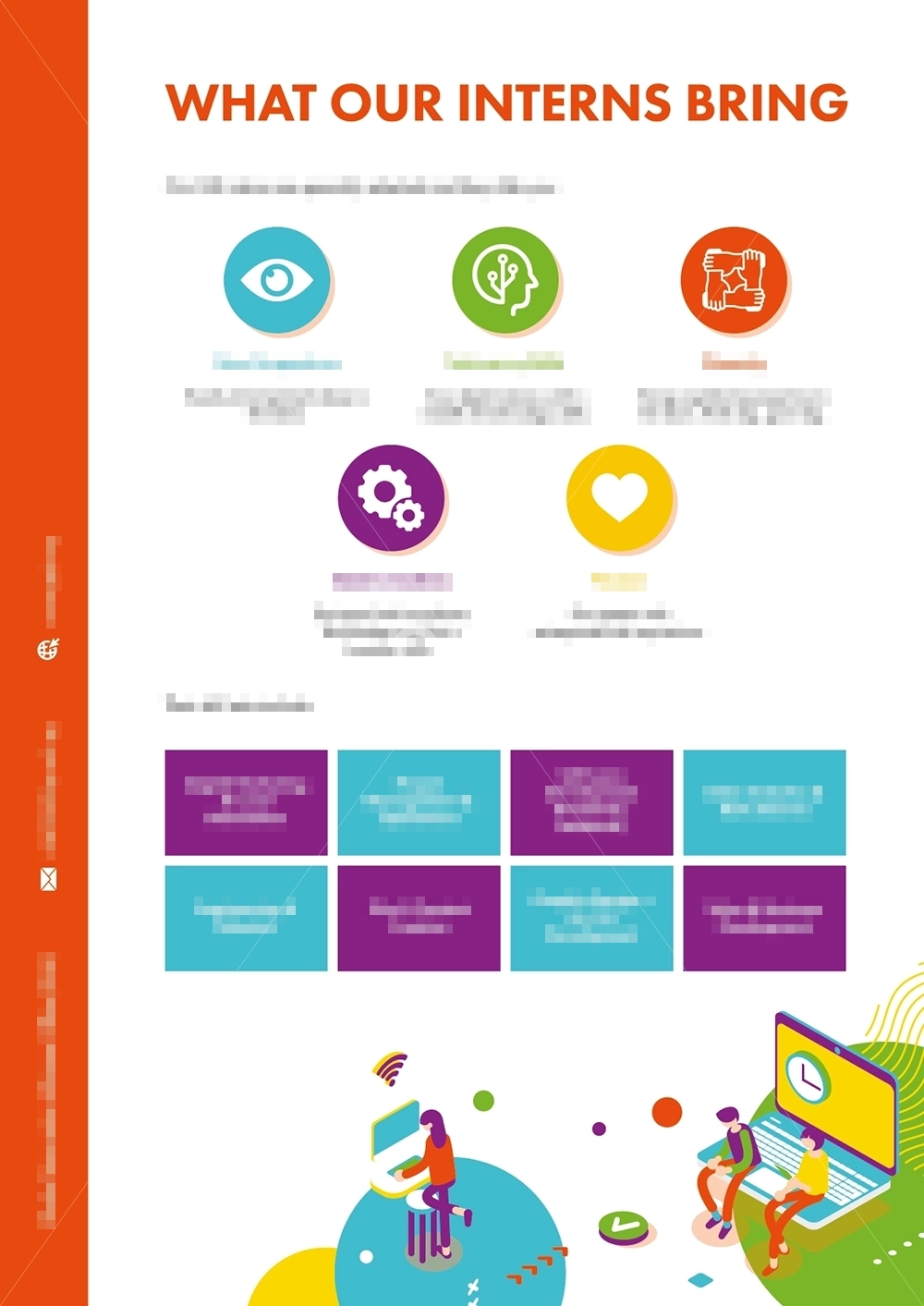 gei corporate insert design what our interns bring