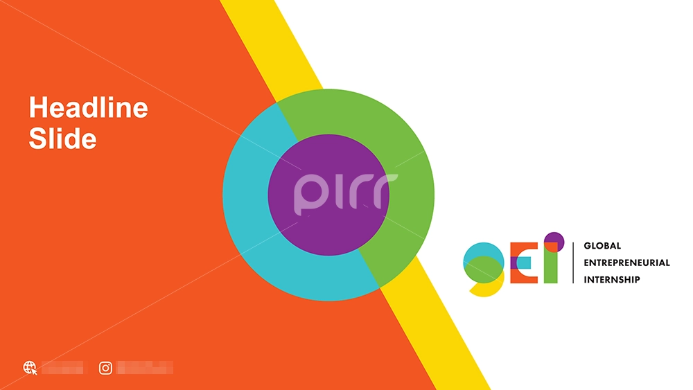 gei powerpoint template design separator