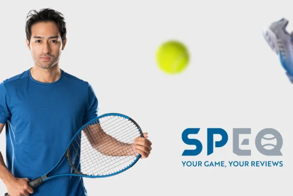 sports equipment review brandmark design speq